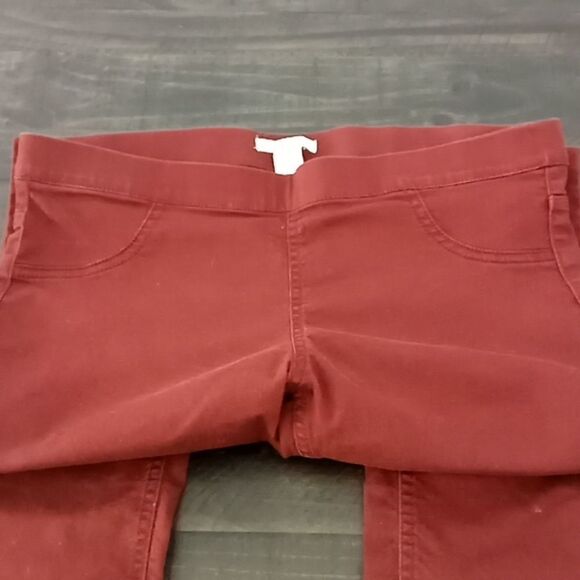 H & M rust skinny jeans size 12 very stretchy - Picture 2 of 4